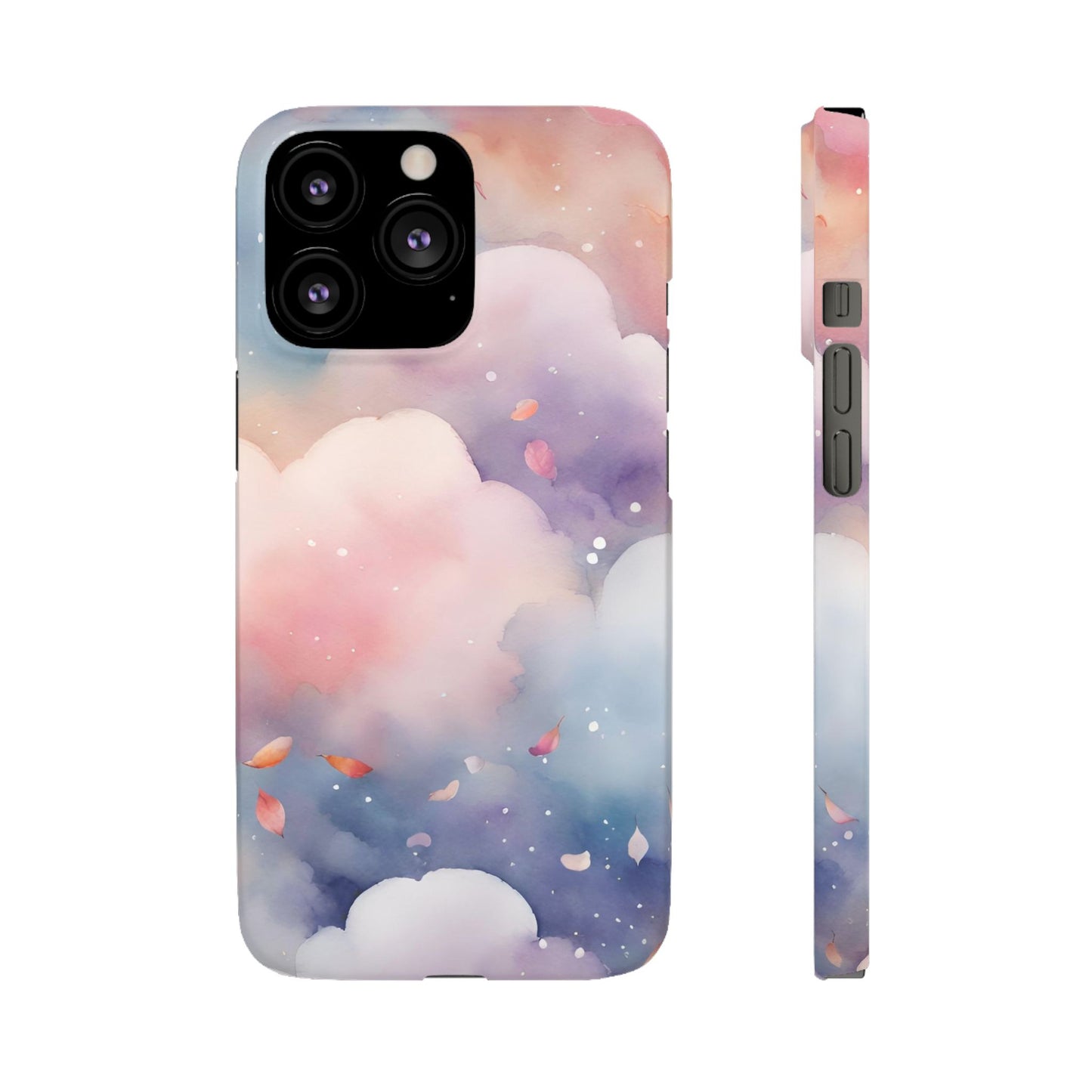 Dreamy Cloud Snap Case - Colorful Phone Protection for Dreamers