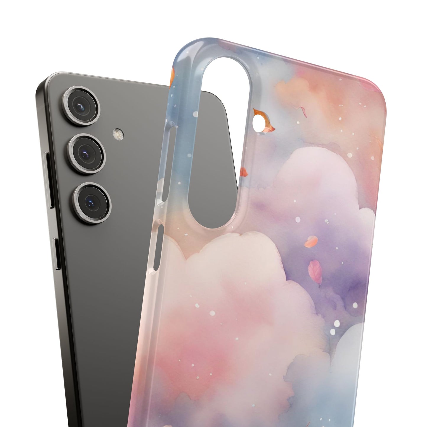 Dreamy Cloud Snap Case - Colorful Phone Protection for Dreamers