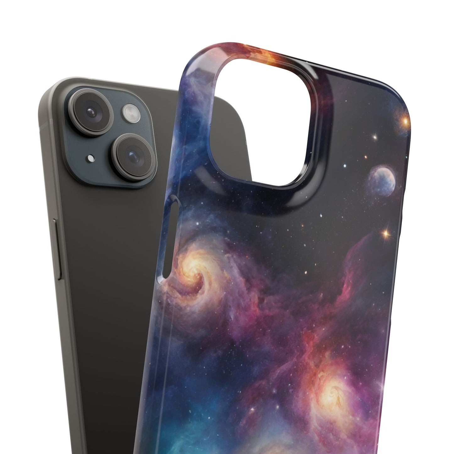 Cosmic Galaxy Snap Case for iPhone - Stellar Space Design