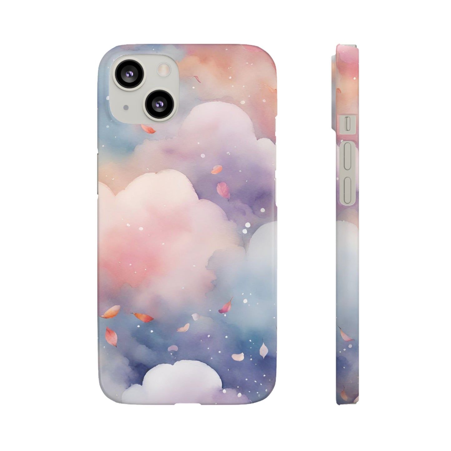 Dreamy Cloud Snap Case - Colorful Phone Protection for Dreamers