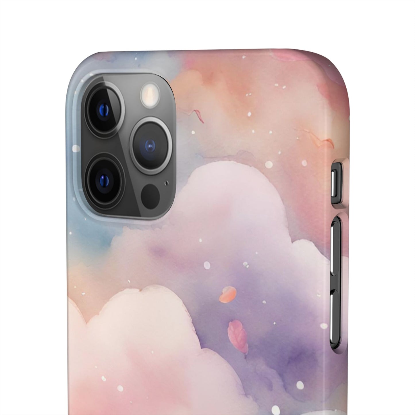 Dreamy Cloud Snap Case - Colorful Phone Protection for Dreamers
