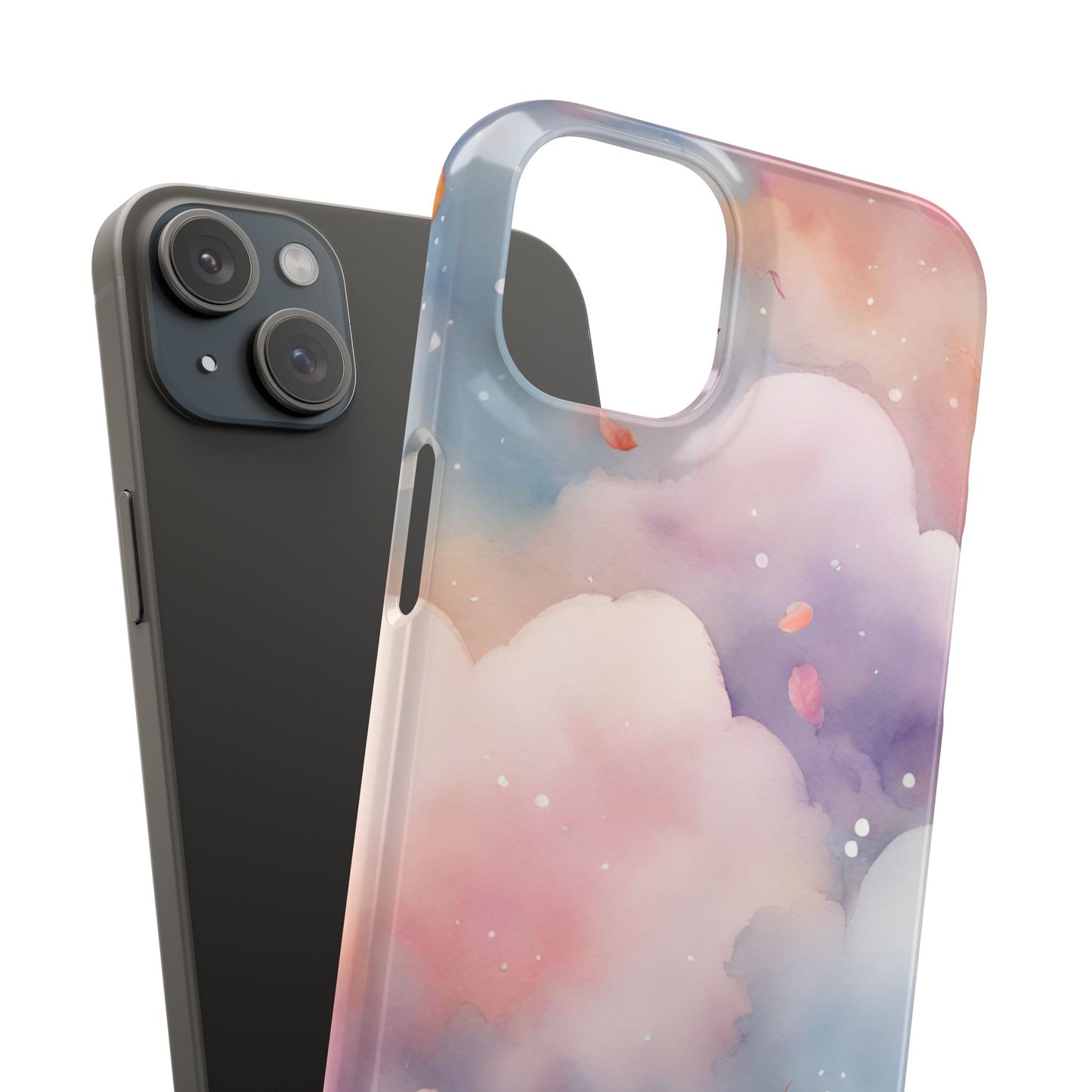 Dreamy Cloud Snap Case - Colorful Phone Protection for Dreamers