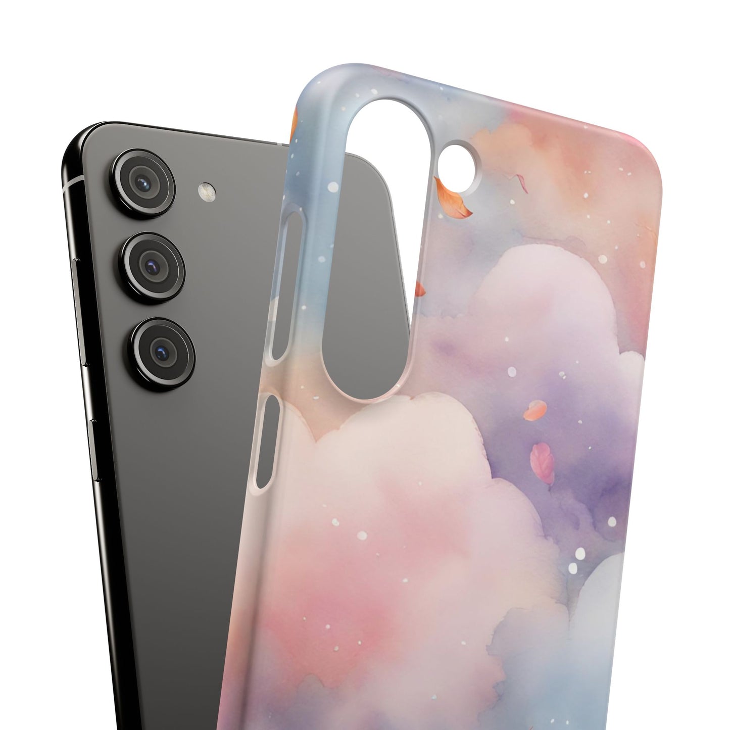 Dreamy Cloud Snap Case - Colorful Phone Protection for Dreamers