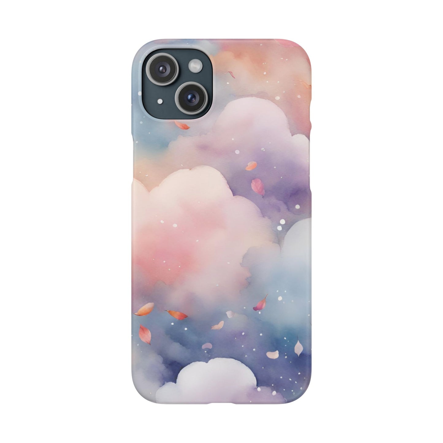 Dreamy Cloud Snap Case - Colorful Phone Protection for Dreamers