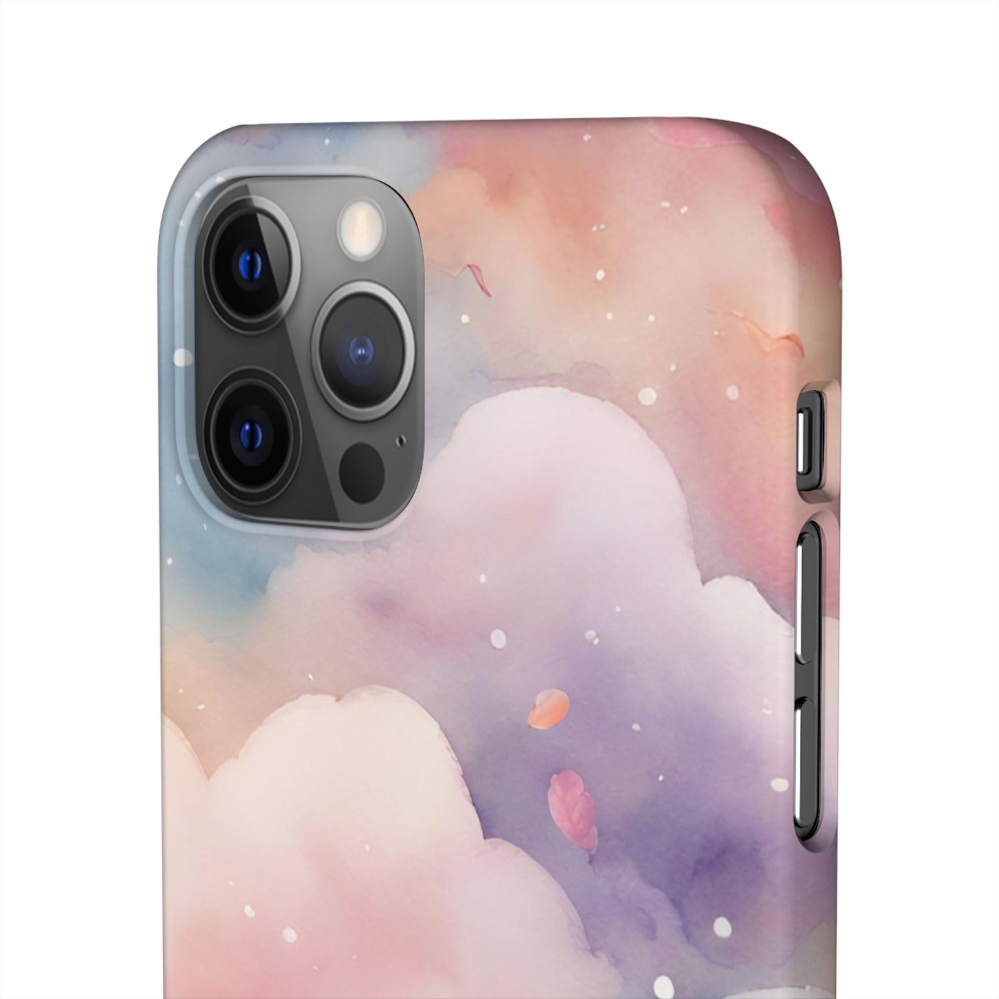 Dreamy Cloud Snap Case - Colorful Phone Protection for Dreamers