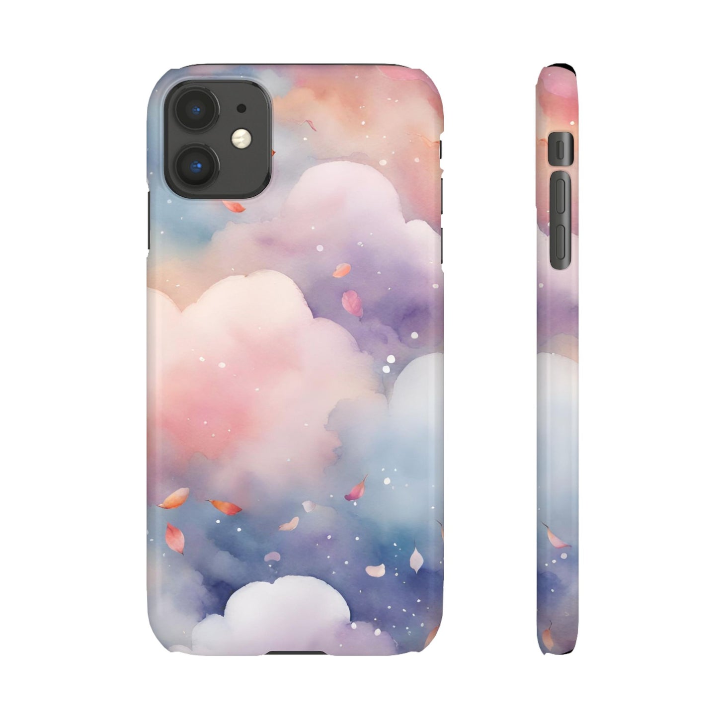 Dreamy Cloud Snap Case - Colorful Phone Protection for Dreamers