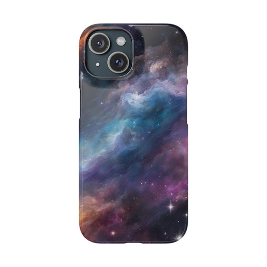 Cosmic Nebula Snap Case - Galaxy Phone Cover for Starry Night Lovers