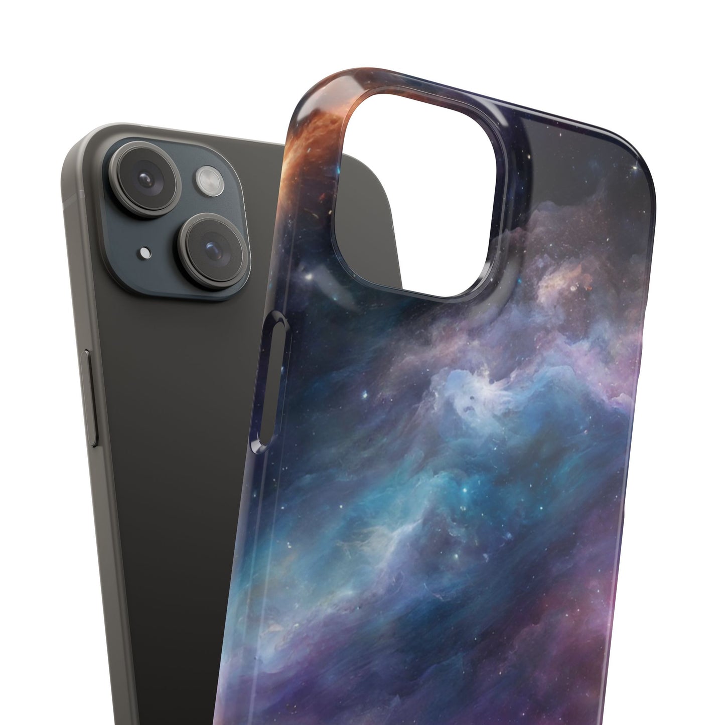 Cosmic Nebula Snap Case - Galaxy Phone Cover for Starry Night Lovers