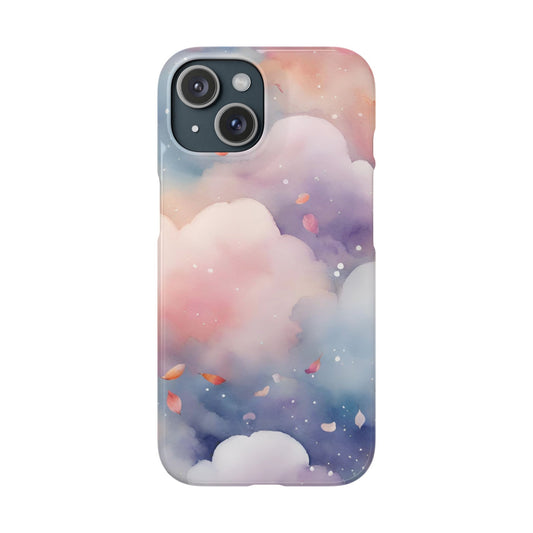 Dreamy Cloud Snap Case - Colorful Phone Protection for Dreamers